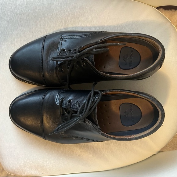 Dockers Black Gordon Cap Toe Oxford Shoes 10.5 W main image 9